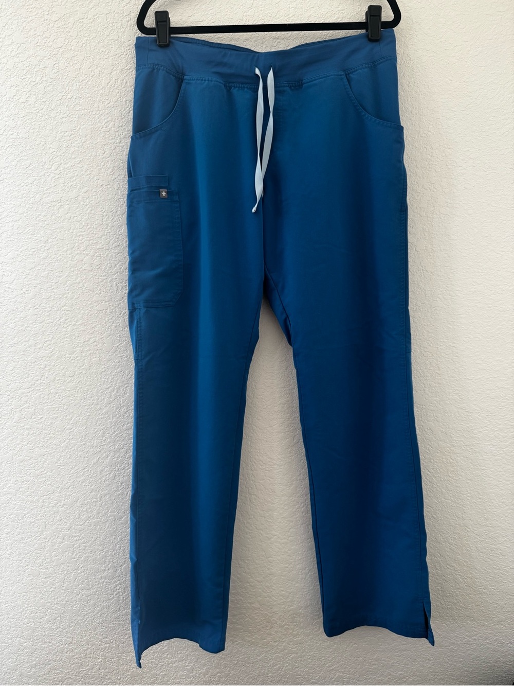 Figs Kade Straight Leg Scrub Pants Royal Blue